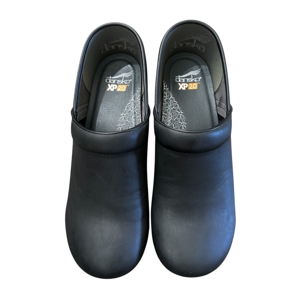 Sold Dansko XP 2.0 Professional Oiled Leather Clogs Men 46 12.5-13 Black Comfort - Picture 8 of 13